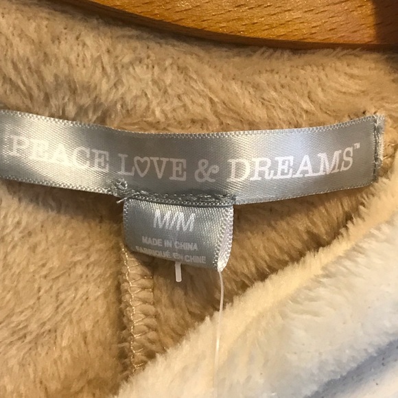 Peace Love & Dream Lounge Pjs NWT Medium cozy - Picture 5 of 7